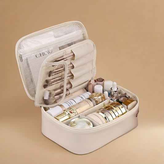 Signature Trace Makeup Bag